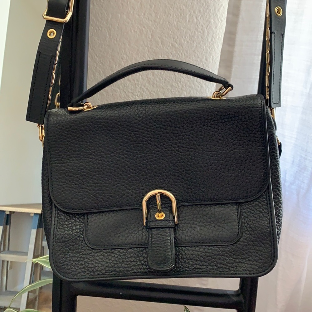 Stunning Michael Kors black leather purse